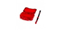 NANUK NANO 320, FIRST AID, CASE ONLY, RED, Size : 6’’ long X 3’’ wide X 1.5’’ thick